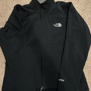 The North Face Black Softshell Jacket Women Size M
